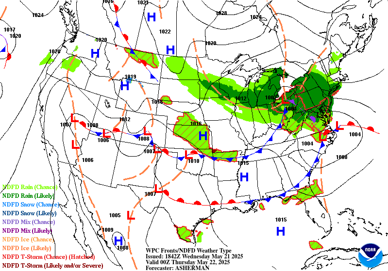 Forecast valid Thursday 00Z