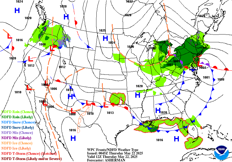 Forecast valid Thursday 12Z