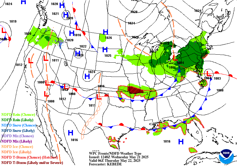 Forecast valid Thursday 06Z
