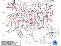 Final Day 3 Fronts and Pressures for the CONUS