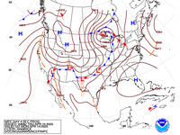 Final Day 4 Fronts and Pressures for the CONUS