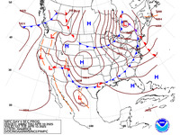 Final Day 5 Fronts and Pressures for the CONUS