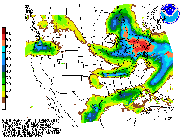 6-Hour PQPF valid 12Z May 22, 2025
